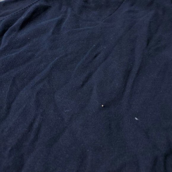 Tommy Hilfiger V Neck Sweater Mens XL Blue - Picture 11 of 12